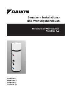 Bedienungsanleitung Daikin EKHHE200CV3 Wärmepumpe