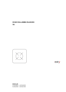 Kullanım kılavuzu Esty SCO5421W01 Ocak