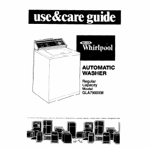 Bruksanvisning Whirlpool GLA7900XM Tvättmaskin