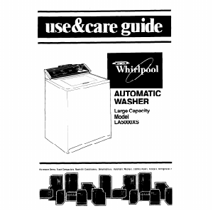 Handleiding Whirlpool LA5000XS Wasmachine