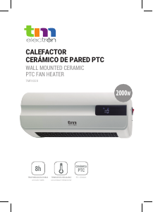 Manual de uso TM Electron TMFH320 Calefactor