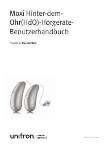 Bedienungsanleitung Unitron DX Moxi Move R 7 Hörgerät