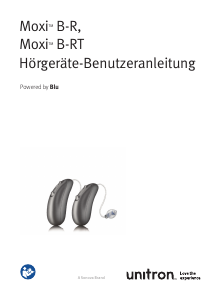 Bedienungsanleitung Unitron Moxi B1-R Hörgerät
