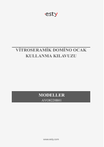 Kullanım kılavuzu Esty AVO8220B01 Ocak