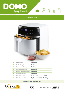 Manuale Domo DO1148FR Friggitrice