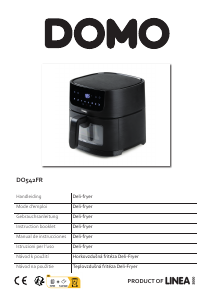 Manuale Domo DO542FR Friggitrice
