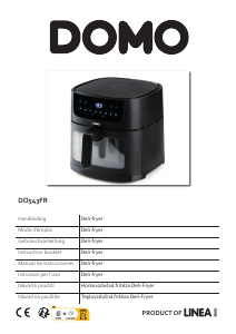 Manuale Domo DO543FR Friggitrice
