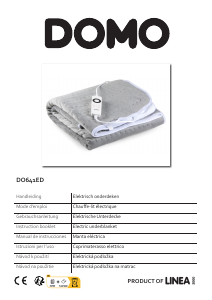 Bedienungsanleitung Domo DO641ED Elektrische heizdecke