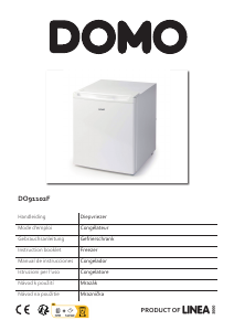 Manuale Domo DO91102F Congelatore