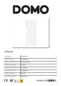 Mode d’emploi Domo DO91203F Congélateur