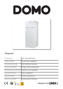 Bedienungsanleitung Domo DO91402C Kühl-gefrierkombination