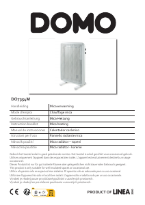 Manuale Domo DO7354M Termoventilatore