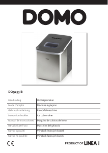 Manuale Domo DO9253IB Macchina per cubetti di ghiaccio