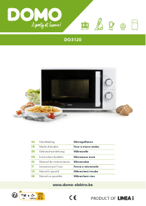 Bedienungsanleitung Domo DO3120 Mikrowelle