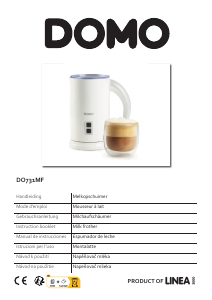 Manual de uso Domo DO731MF Batidor de leche