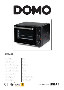 Handleiding Domo DO807GO Oven