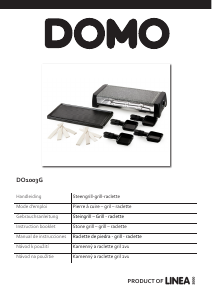 Návod Domo DO1003G Raclette gril