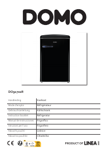 Manual Domo DO91702R Refrigerator