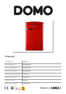 Manual Domo DO91703R Refrigerator