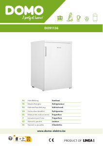 Manual Domo DO91136 Refrigerator