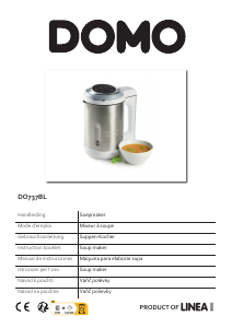 Mode d’emploi Domo DO737BL Blender chauffant