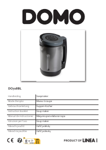 Mode d’emploi Domo DO728BL Blender chauffant