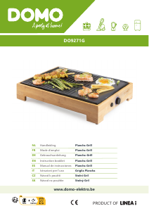 Bedienungsanleitung Domo DO9271G Tischgrill
