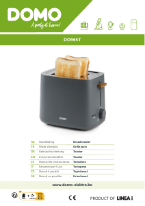 Manual de uso Domo DO965T Tostador
