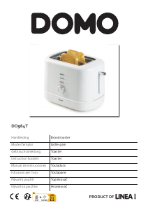 Manual de uso Domo DO964T Tostador