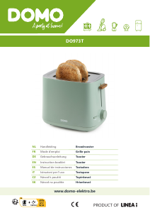 Manual de uso Domo DO973T Tostador