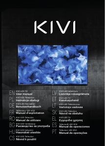 Manual Kivi 43F750NB Televizor LED