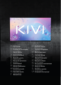 Manual Kivi 32H760QB Televizor LED