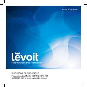 Manual Levoit LV600HH Humidifier