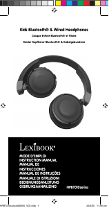 Manual Lexibook HPBT010 Auscultador