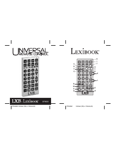 Bedienungsanleitung Lexibook ST600 Fernbedienung