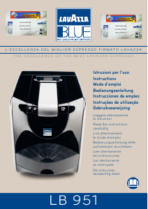 Mode d’emploi Lavazza LB 951 Blue Cafetière