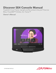 Manual Life Fitness Discover SE4 Fitness Console