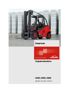 Manual Linde H40D Forklift Truck
