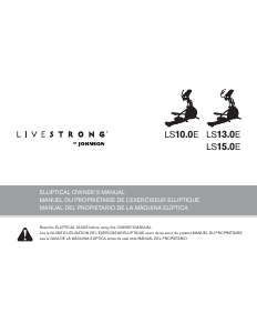 Mode d’emploi Livestrong LS 15.0E Tapis de course
