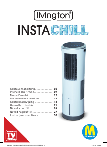 Mode d’emploi Livington Instachill Ventilateur