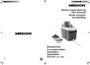 Manual Medion MD 16980 Ice Cream Machine