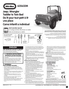Manual Little Tikes 635632M Jeep Wrangler Kids Car