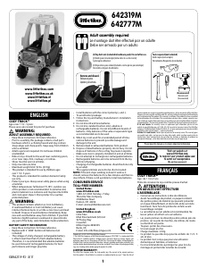 Bedienungsanleitung Little Tikes 642319M Kinderauto