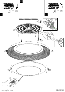 Handleiding Eglo 98685 Lamp