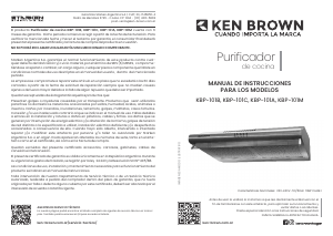 Manual de uso Ken Brown KBP-101A Campana extractora