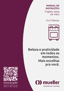 Manual Mueller MFV5BF Fogão