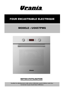 Mode d’emploi Urania UO657PWG Four