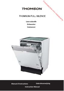 Handleiding Thomson FULL SILENCE Vaatwasser