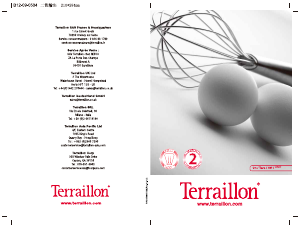 Manual Terraillon Halo Balança de cozinha
