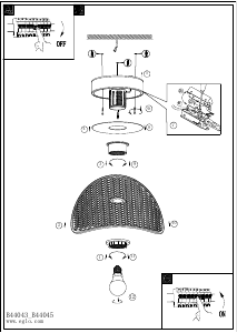 Handleiding Eglo 44043 Lamp